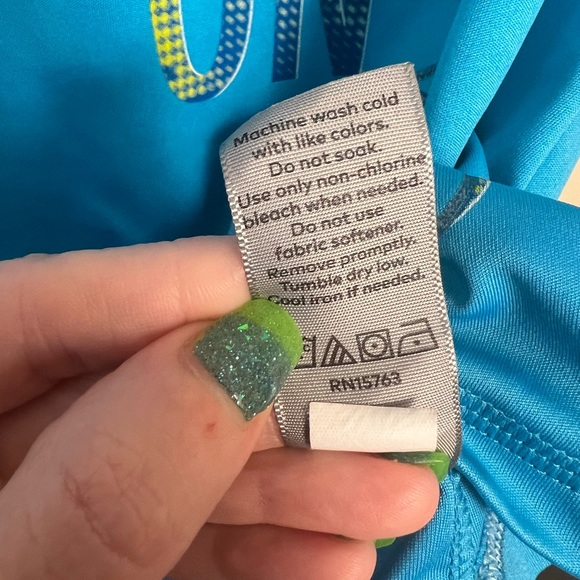 Champion “Shine on, Shine Bright” Active Sleeveless Top, Girl’s M (7/8) - Picture 3 of 5